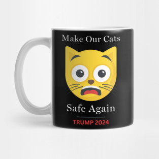 Donald Trump 2024 Funny Cat Mug