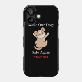 Donald Trump MAGA Funny Dog Phone Case