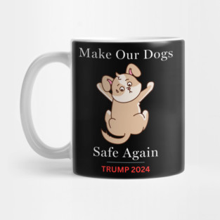 Donald Trump MAGA Funny Dog Mug