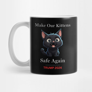 Donald Trump Make Our Cats Safe Again Mug