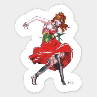 Cyndi Lauper Sticker