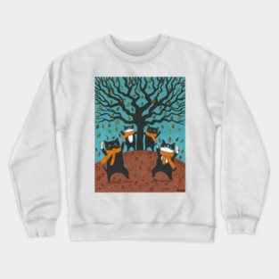 Cats Celebration of Autumn Crewneck Sweatshirt