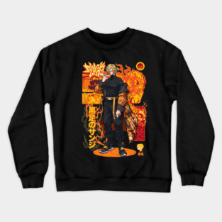 Black Leg Crewneck Sweatshirt