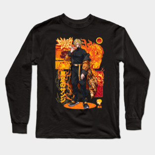 Black Leg Long Sleeve T-Shirt