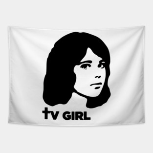 TV Girl Tapestry