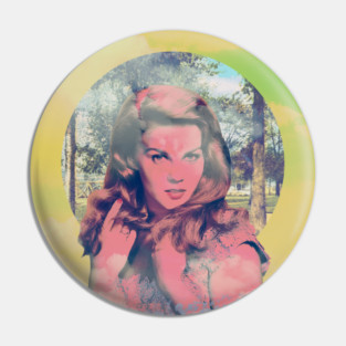 In My Heart You Grow - Surreal/Collage Art Pin