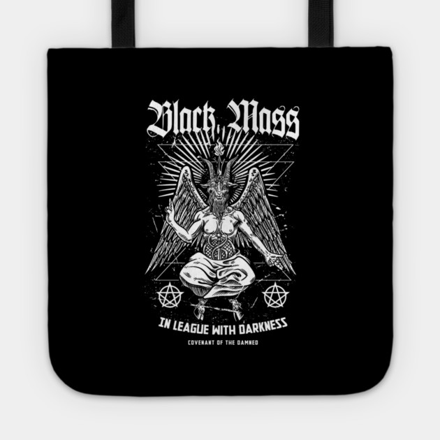 BLACK MASS Tote by artslaves