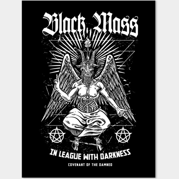 BLACK MASS Wall Art by artslaves