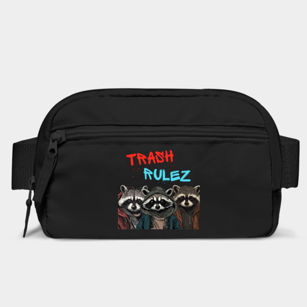 Trash Rulez - Funny Cool Raccoons by TuncGK