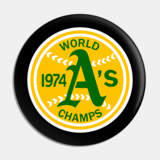 A's 1974 World Series Pin