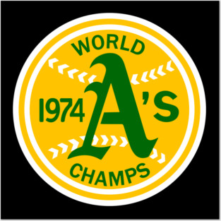 A's 1974 World Series Posters and Art