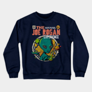 The Joe Rogan Experience Podcast Alien Comic Book Art Crewneck Sweatshirt