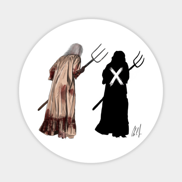 X: Me & My Shadow Magnet by 51Deesigns