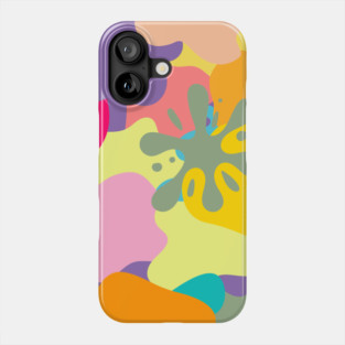 Pastel Pattern - Organic Blobs Phone Case