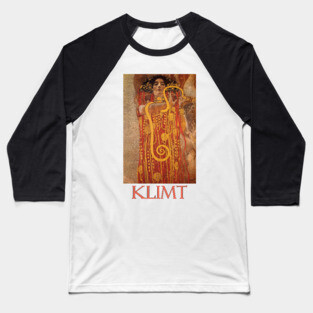 Hygieia by Gustav Klimt Baseball T-Shirt