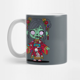 Cute Chinese Zombie Mug