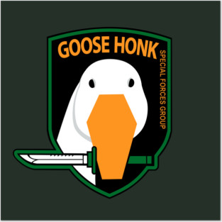 GOOSE HONK Posters and Art