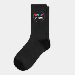 Therapy Crew PL OT SLP Occupational Therapists Week Socks