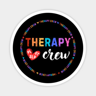 Therapy Crew PL OT SLP Occupational Therapists Week Magnet