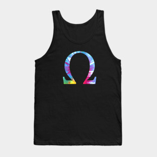 Tie Dye Omega Tank Top