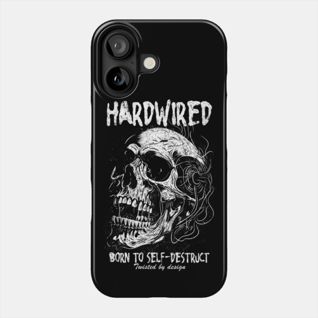 HARDWIRED Phone Case by artslaves