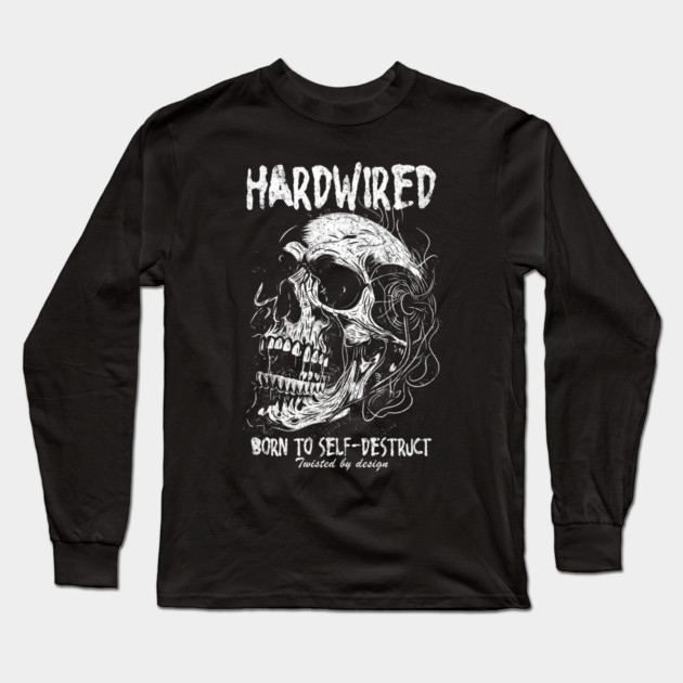 HARDWIRED Long Sleeve T-Shirt by artslaves