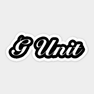 G unit classic Sticker