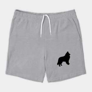 Belgian Sheepdog Silhouette Shorts