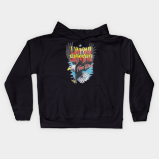 lynyrd skynyrd free bird Kids Hoodie