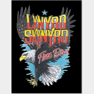 lynyrd skynyrd free bird Posters and Art