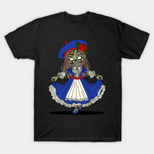 Cute French Zombie T-Shirt