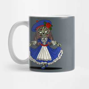 Cute French Zombie Mug