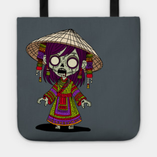 Cute Vietnamese Zombie Tote