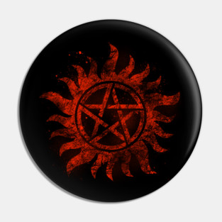 Supernatural vintage red Pin