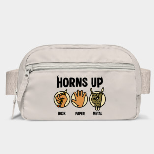 ROCK, PAPER, METAL Bag