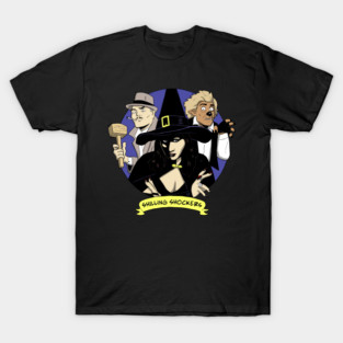 Shilling Shockers Trio Penny, Garou, Von Bulow - COLOR logo - Brian Maze design T-Shirt