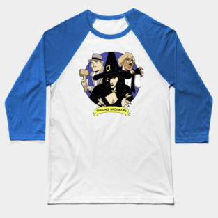 Shilling Shockers Trio Penny, Garou, Von Bulow - COLOR logo - Brian Maze design Baseball T-Shirt