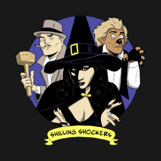 Shilling Shockers Trio Penny, Garou, Von Bulow - COLOR logo - Brian Maze design T-Shirt
