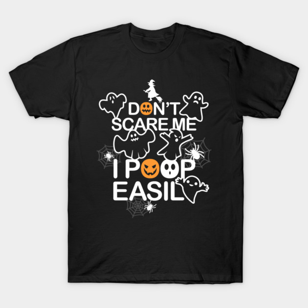 Scary Poop T-Shirt by TrulyMadlyGeekly