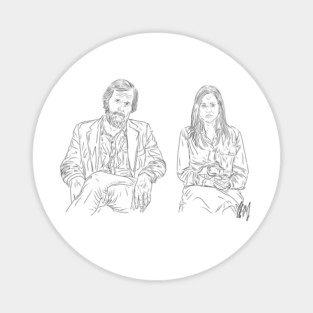 Squid & the Whale: Parents [Outline] Magnet