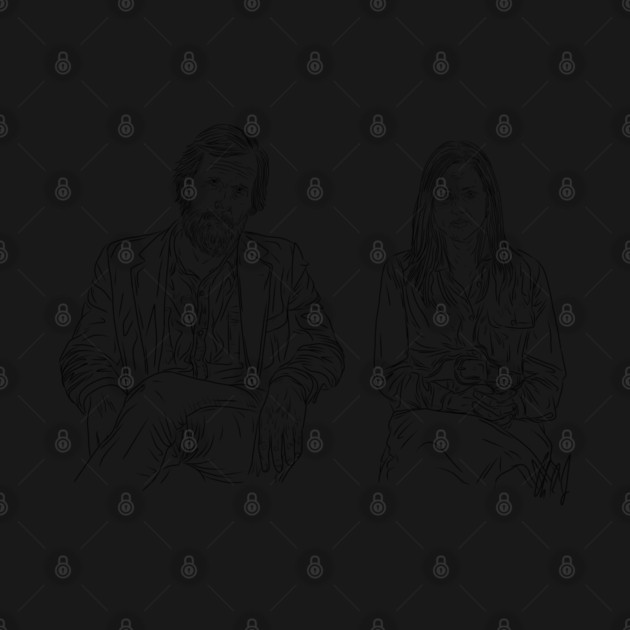 Squid & the Whale: Parents [Outline] by 51Deesigns