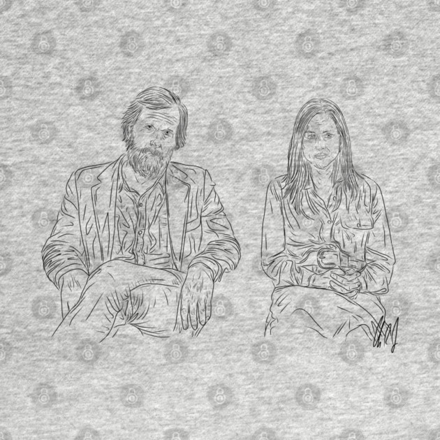 Squid & the Whale: Parents [Outline] by 51Deesigns