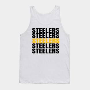steelers football Tank Top