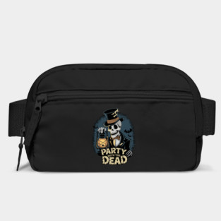 Party With The Dead Skeleton Lantern Design Bag