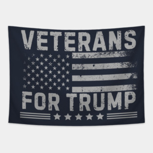 Veterans For Trump Tapestry