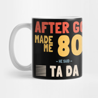 80th birthday Mug