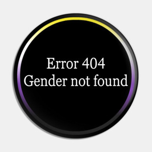 Nonbinary pride Pin