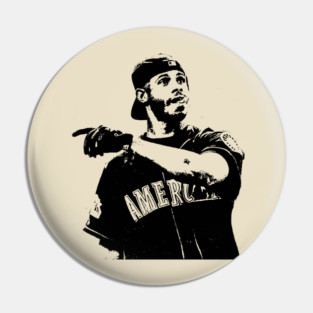 Retro Ken Griffey Jr Pin