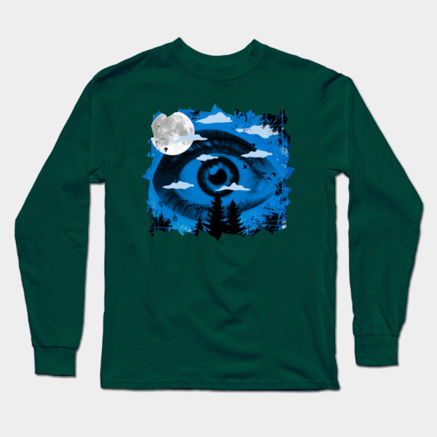 Nightstalker Long Sleeve T-Shirt by casualteesinc