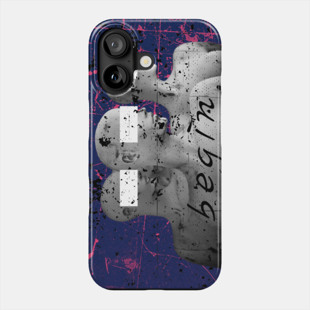 Begin Phone Case by casualteesinc